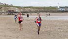 Philip Sanderson 492 and Lee Bennett (Elswick) finishing the Pier to Pier Race, South Shields to Roker, Sunderland.
